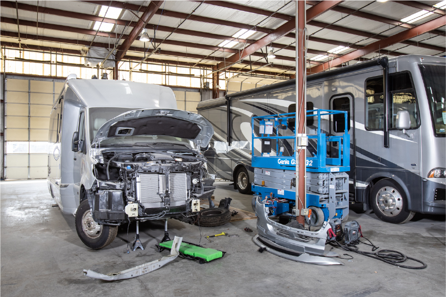 Inside Nashville Paint Facility