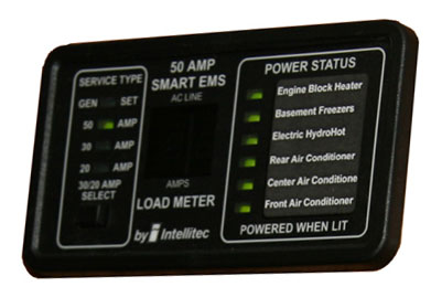 remote display panel from the Intellitec Energy Management System