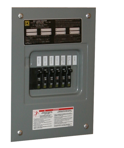 A 30 amp in-phase circuit breaker panel