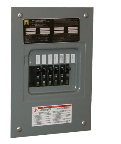 A 30 amp in-phase breaker panel A 30 amp in-phase circuit breaker panel