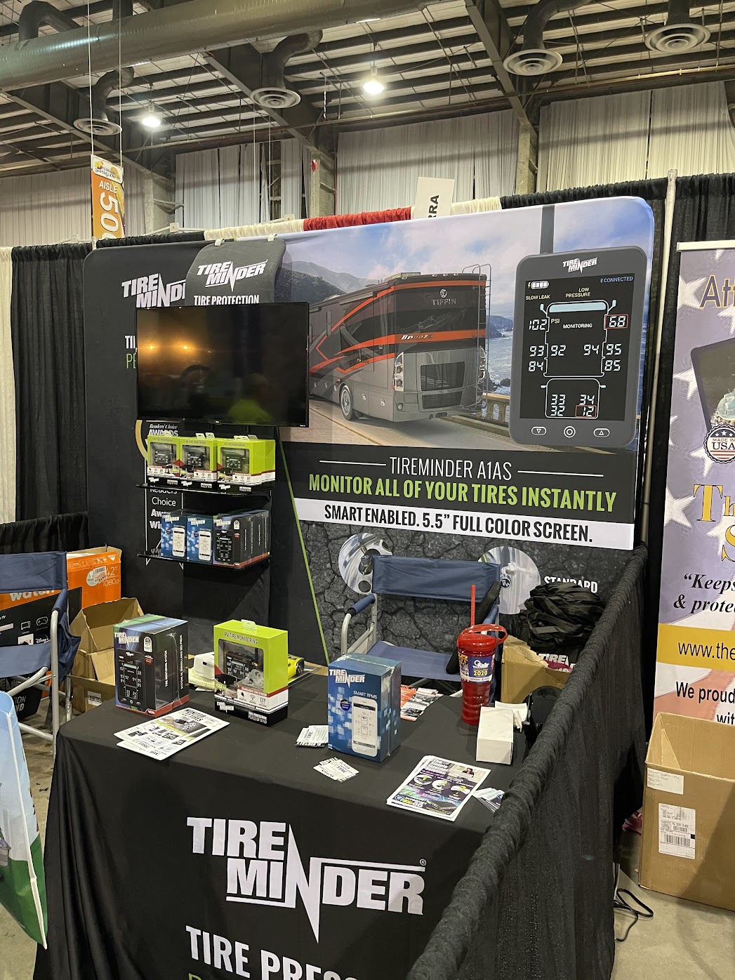 NIRVC-FMCA-Rally-Tampa-Tire-Minder-01 TireMinder TPMS Tire Pressure Management System FMCA rally