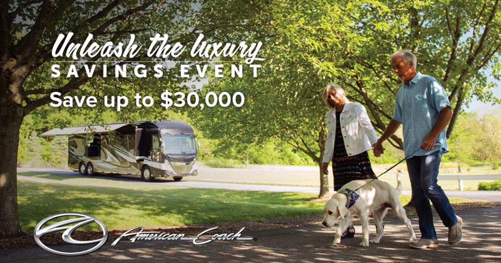 Unleash The Savings American Coach Rebates National Indoor RV 