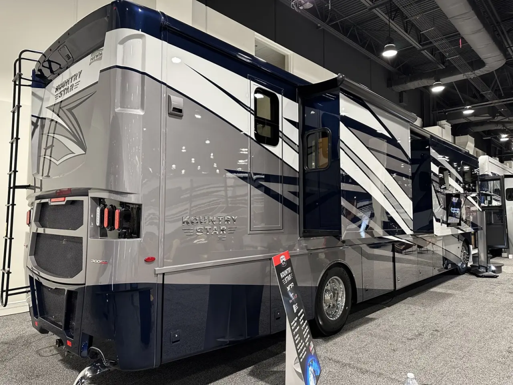 2024 Newmar Kountry Star RV Tour with Angie Morell - National Indoor RV ...