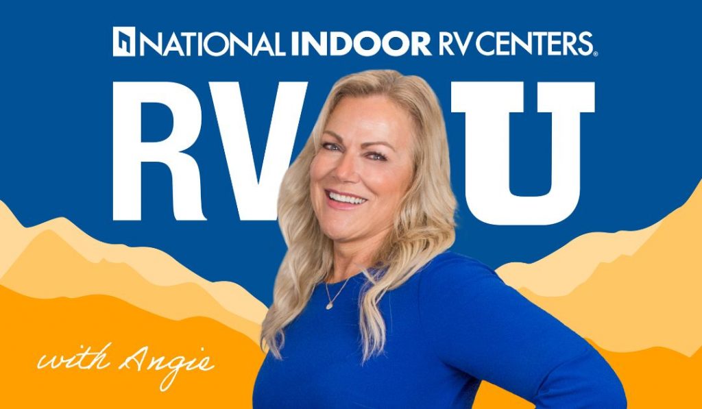 National Indoor RV Centers presents RV U a podcast featuring Angie Morell
